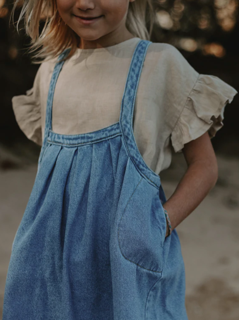 The Frill Linen Top