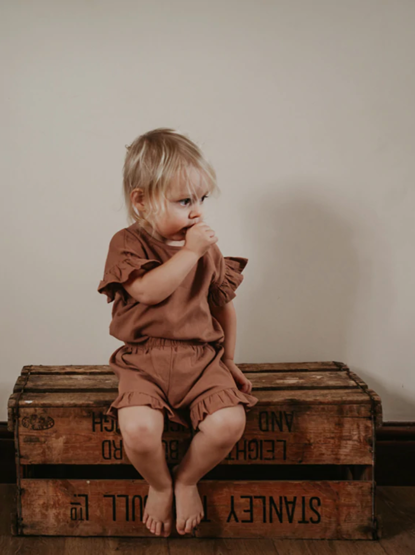 The Frill Linen Top