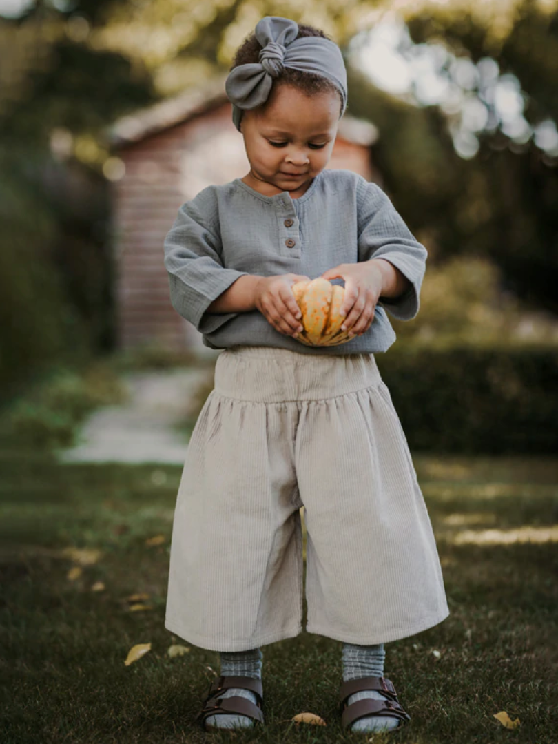 The Muslin Henley (12-18M Only)