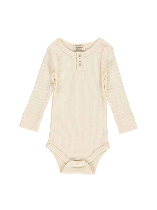 MarMar Body LS, Bodysuit - Off White