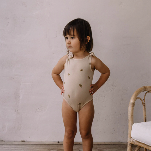 Studio Boheme ROBERTA 1 PIECE SWIMSUIT Mastic Banana