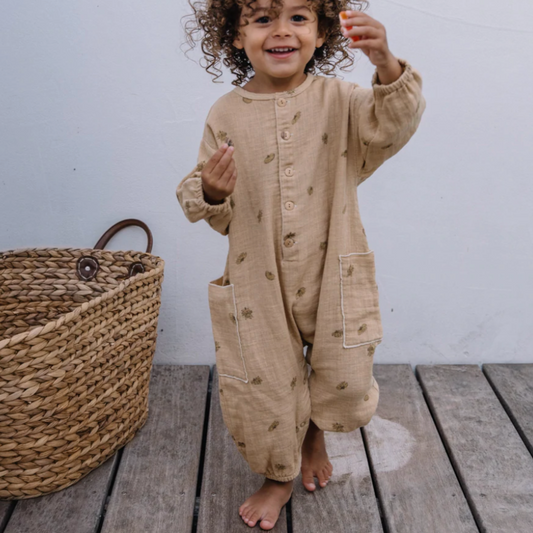 Studio Boheme BIG PAPI JUMPSUIT Neutral Banana