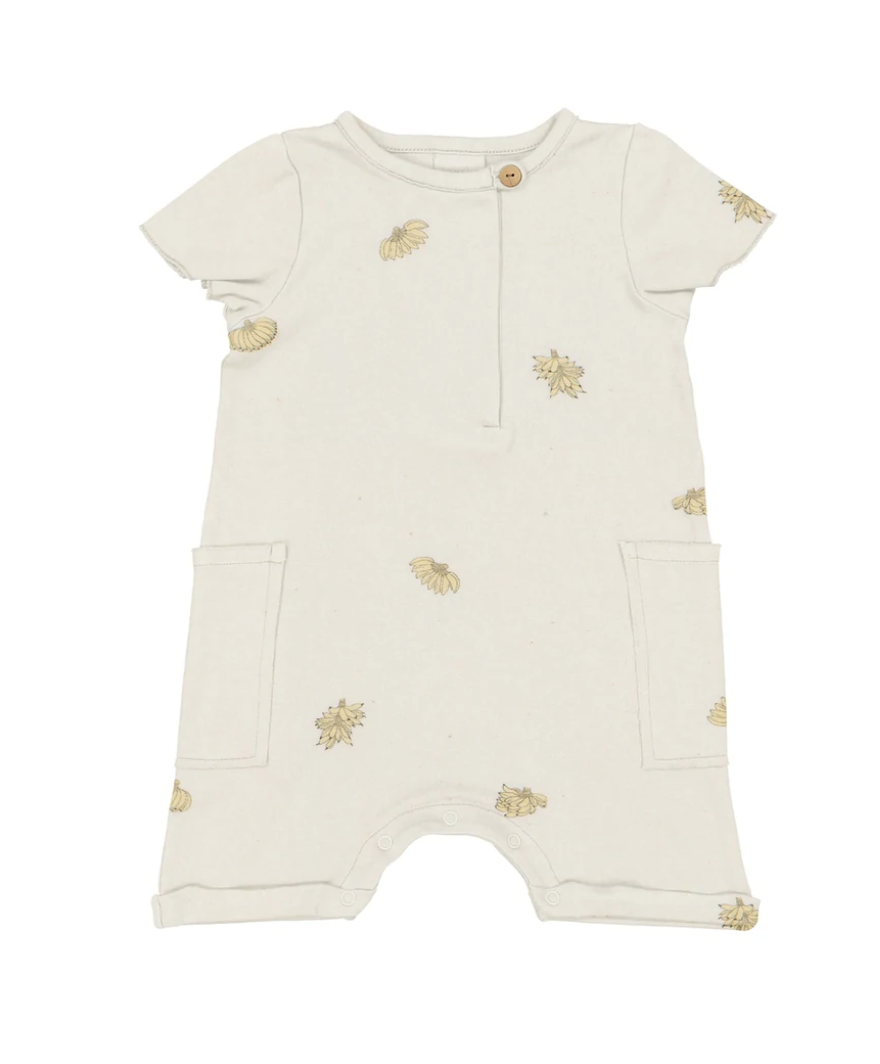 Studio Boheme AIMÉ PLAYSUIT Ecru Banana
