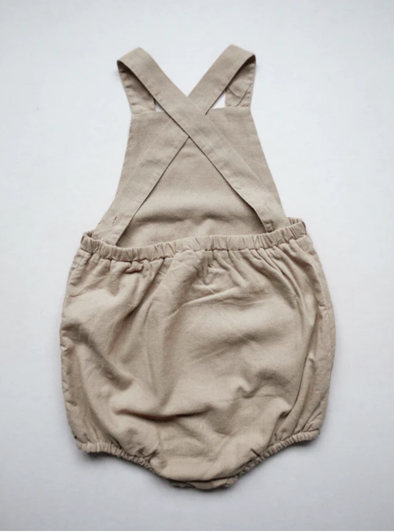 The Linen Overall Romper SALE (4-5Y Only)