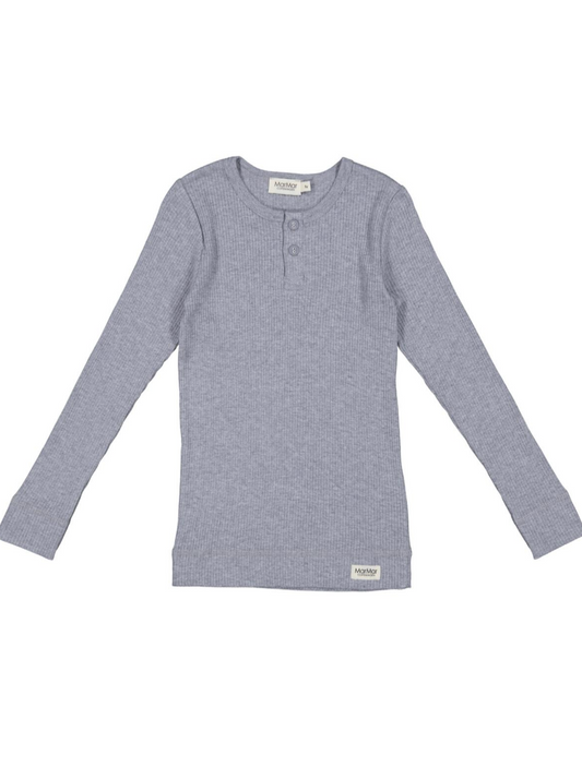 MarMar Long Sleeve Henley - Moonstone Mel.