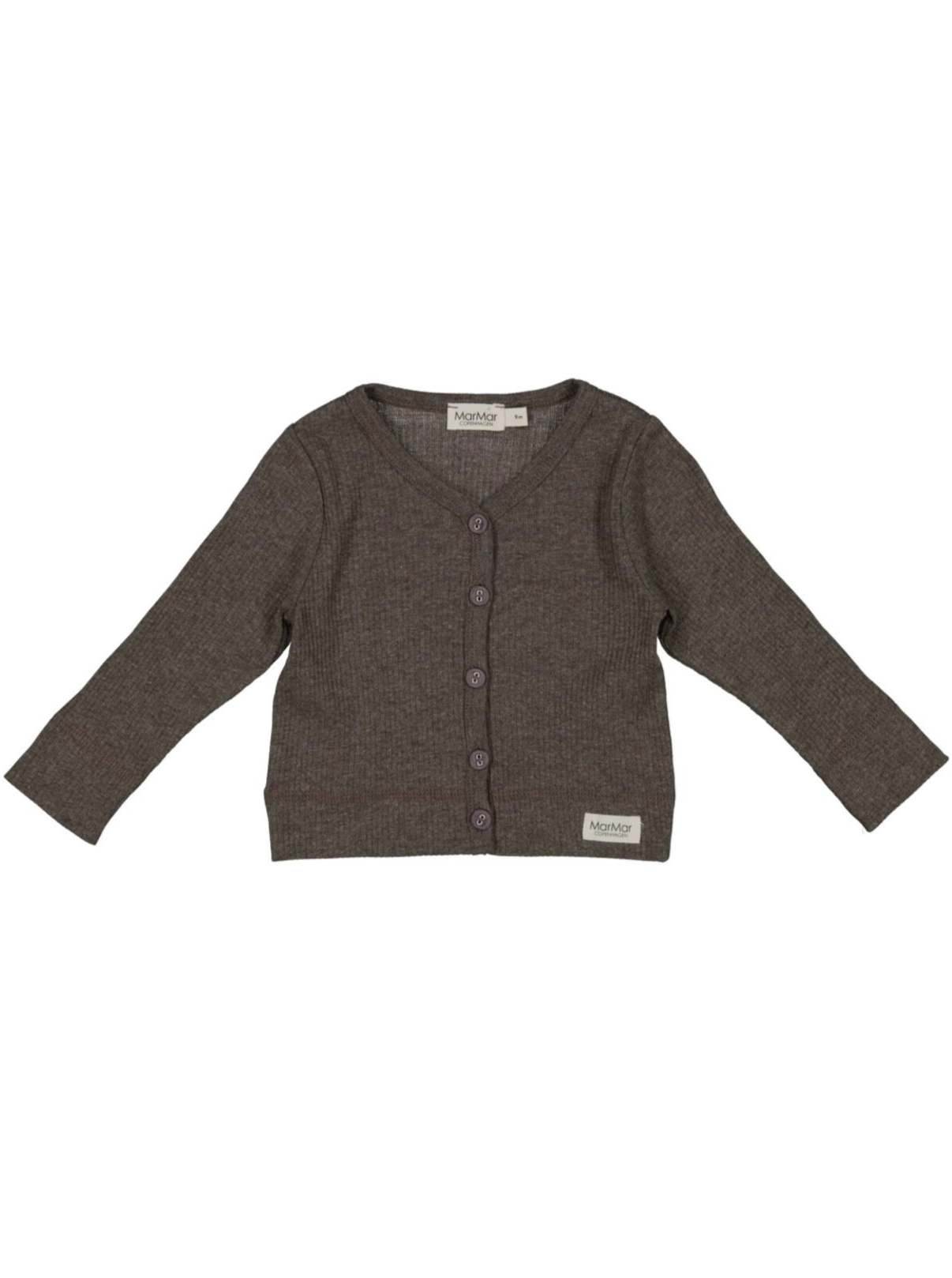 MarMar Long Sleeve Cardigan - Coffee Mel.