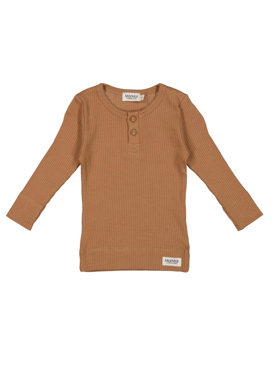 MarMar Long Sleeve Henley - Clove