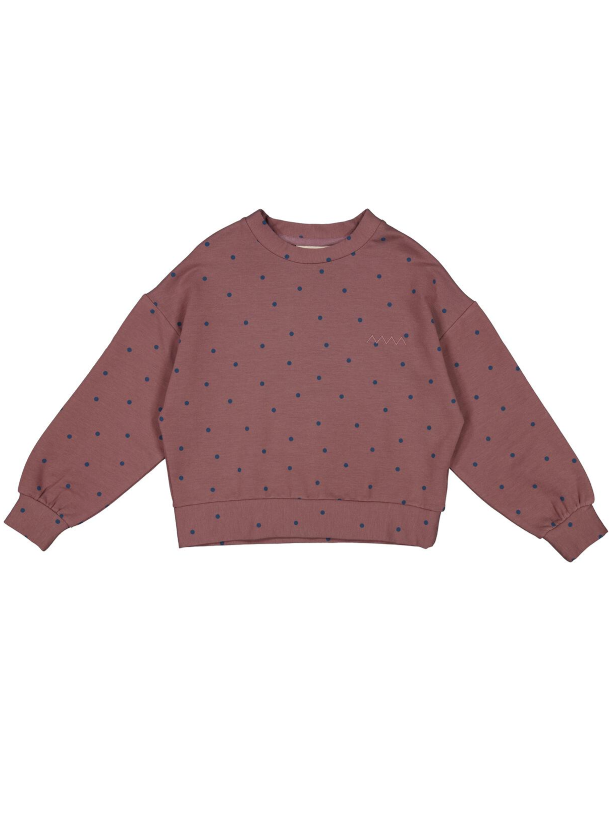 MarMar Tham Sweatshirt - Mahogany Dot