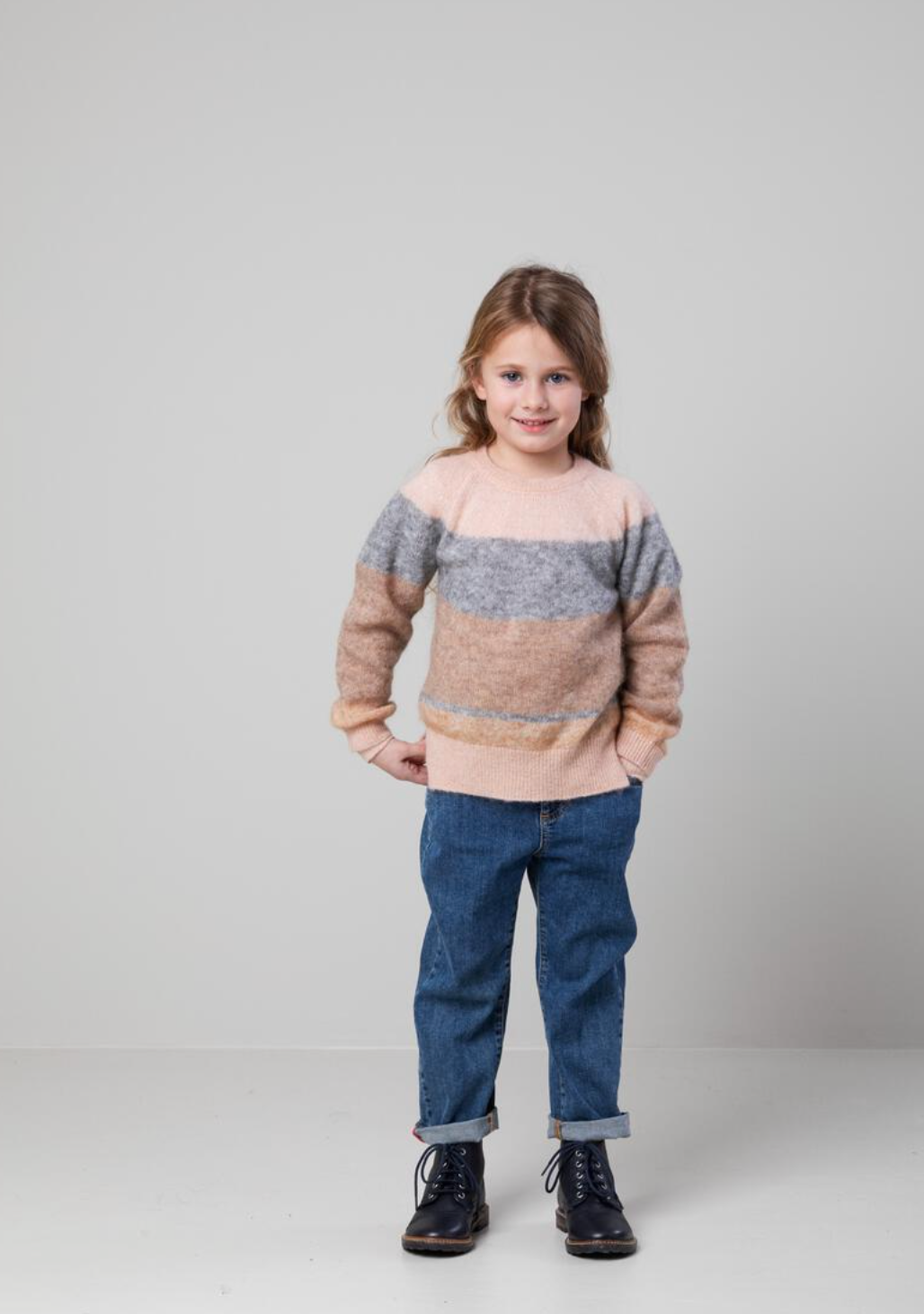 MarMar Tehera Sweater - Rose Mix Stripe