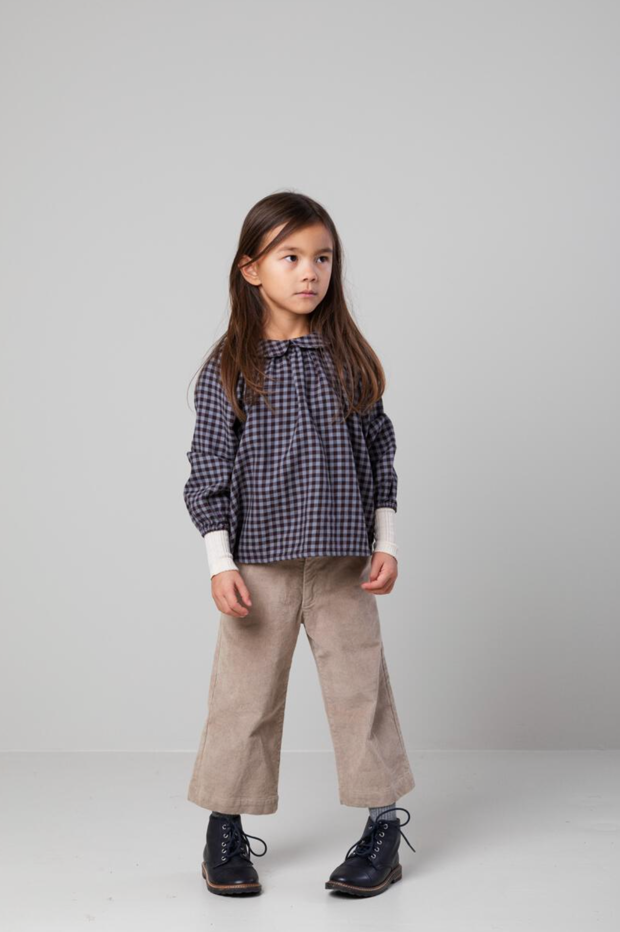 MarMar Tully Blouse Espresso Check