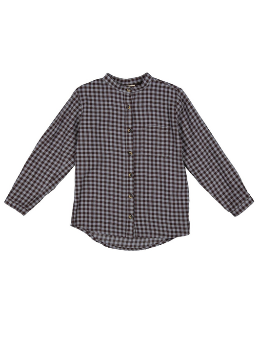 MarMar Theodor LS Shirt Espresso Check