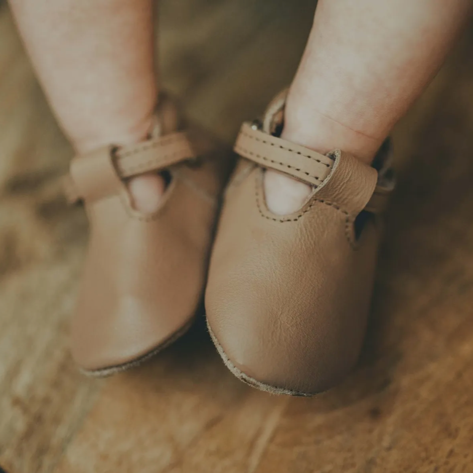 Donsje Elia Lining Praline Leather (24-30M Only)