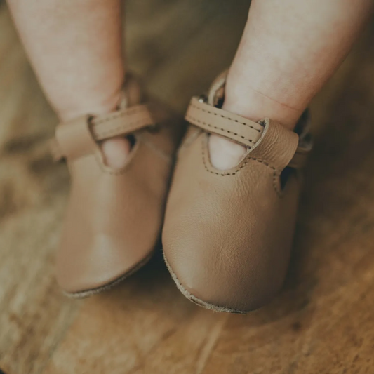 Donsje Elia Lining Praline Leather (24-30M Only)