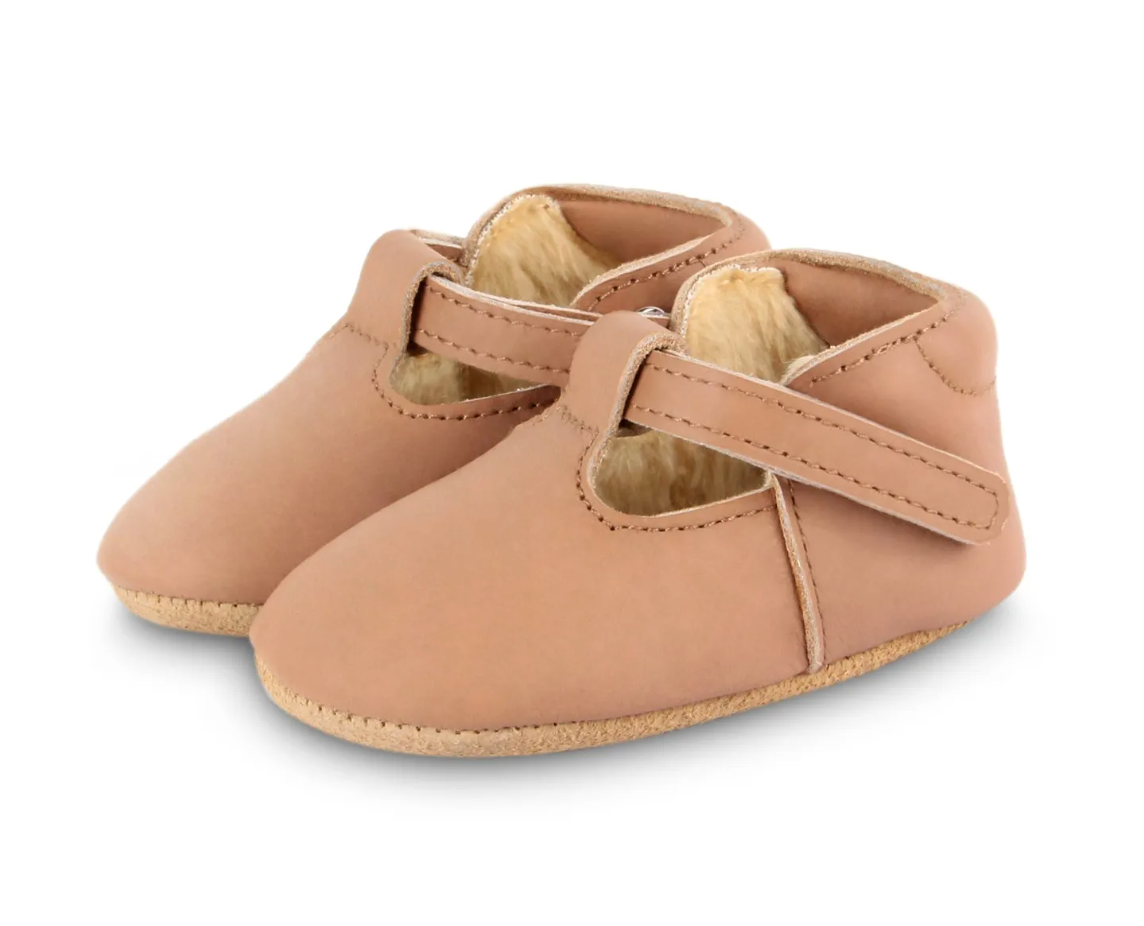 Donsje Elia Lining Praline Leather (24-30M Only)