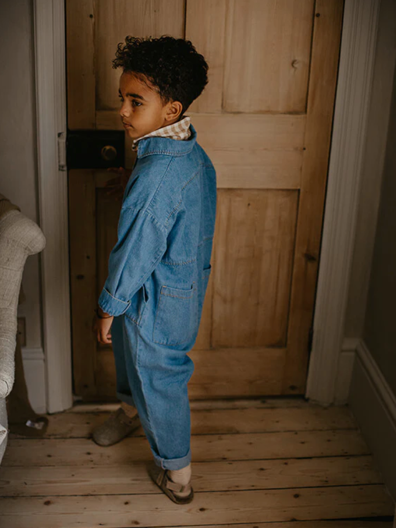 The Denim Boiler Suit (12-18M Only)