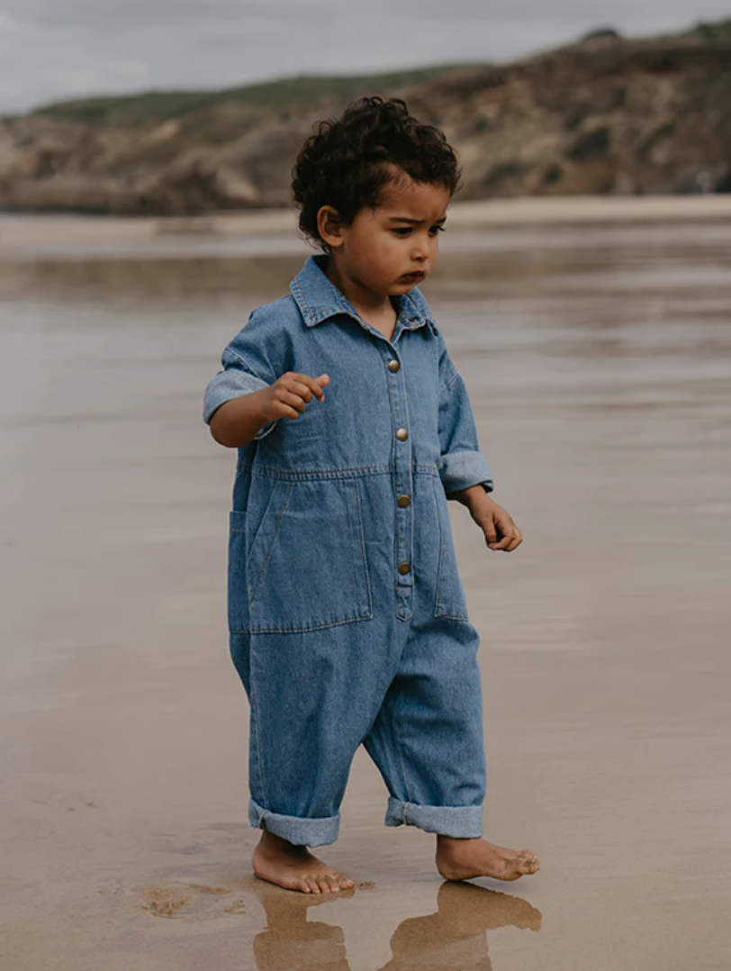 The Denim Boiler Suit (12-18M Only)