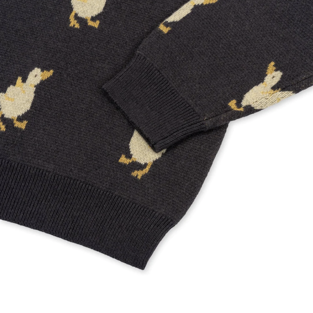 Lapis knit blouse - magnet duckling