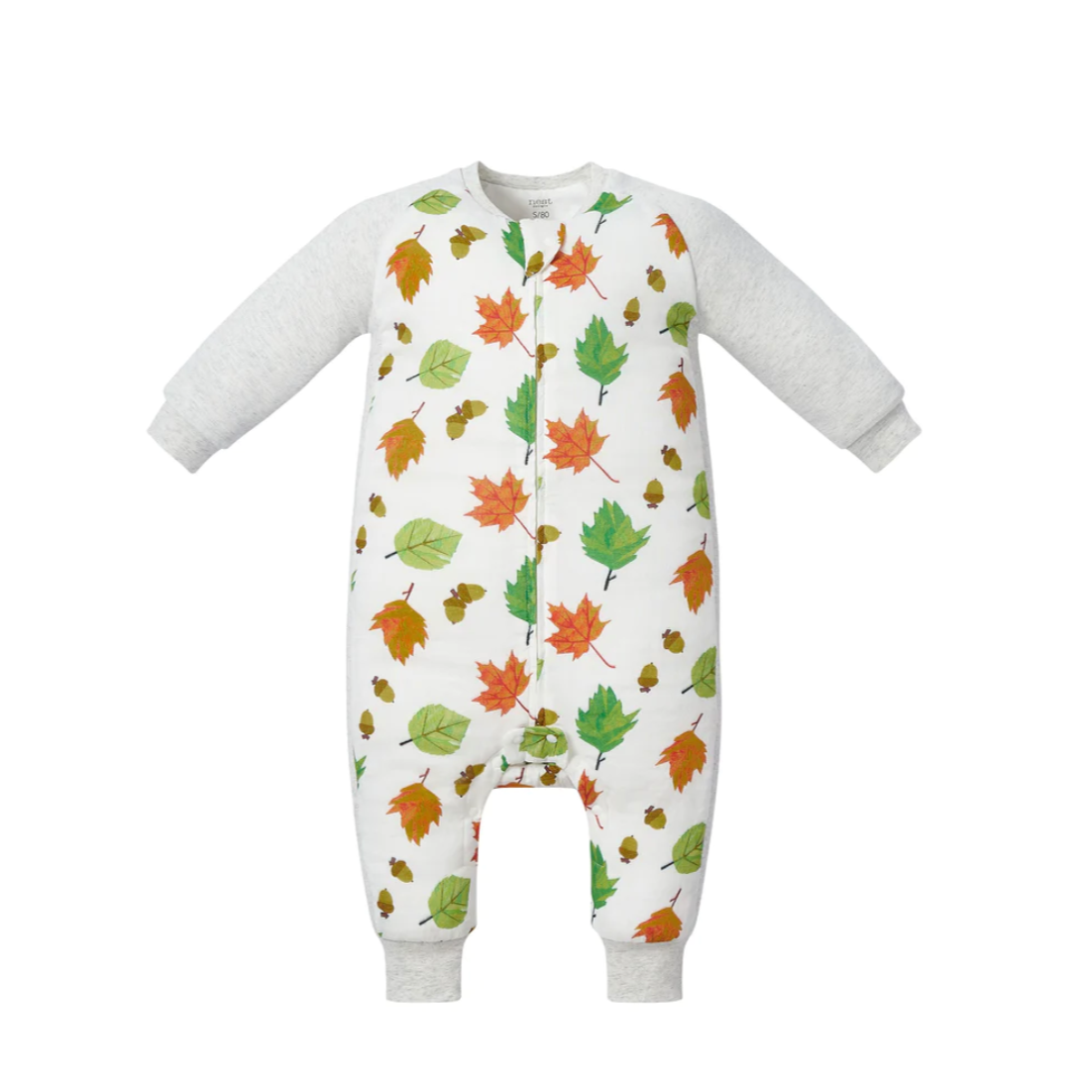 Raglan Bamboo Cozy Footed Sleep Bag 2.5 TOG - Eric Carle Autumn Leaves