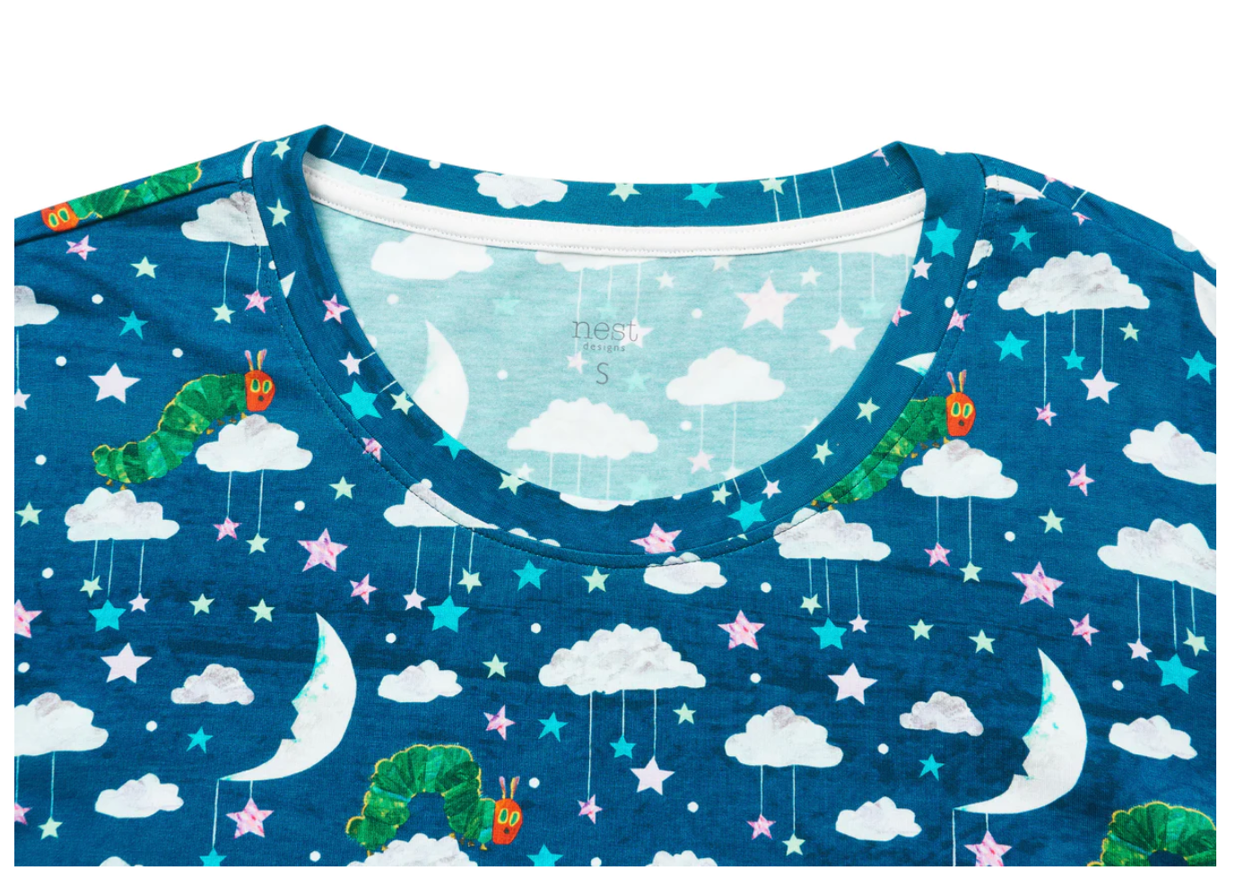 Women's Bamboo Cotton Long Sleeve PJ Set - Eric Carle Nighty Night