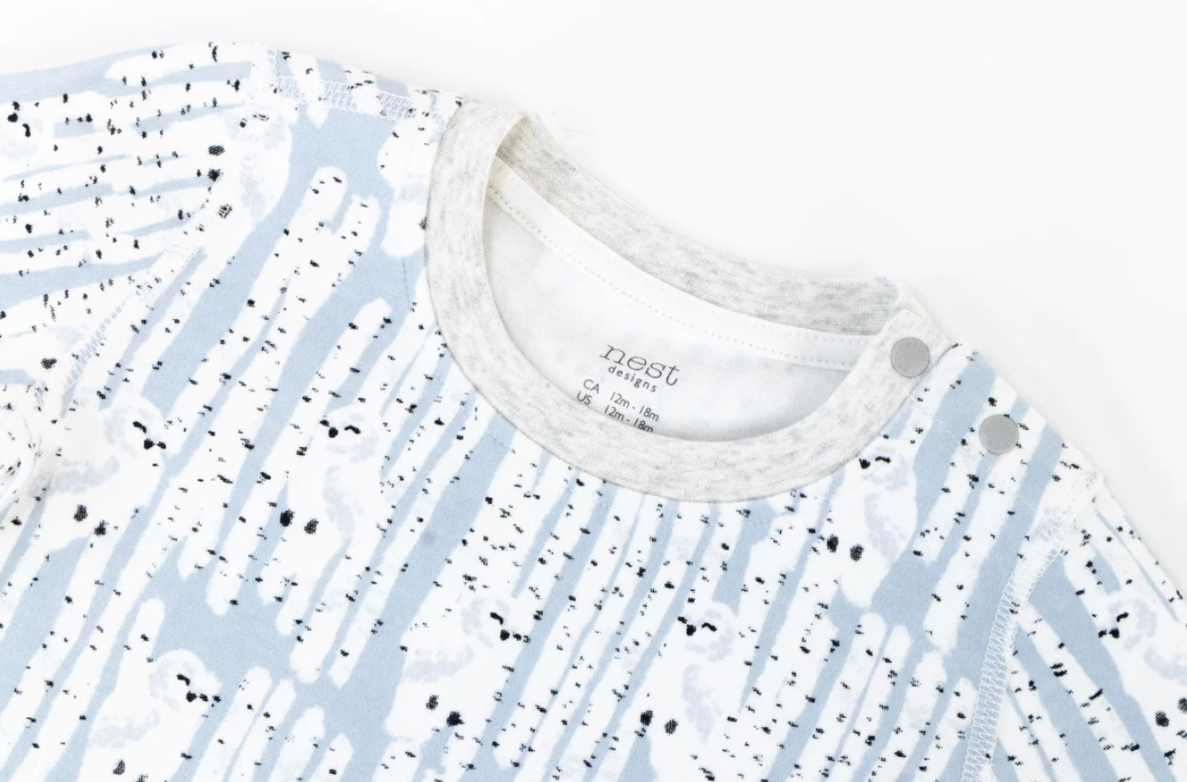 Organic Cotton Two-Piece Long Sleeve PJ Set - Hide N Hoot