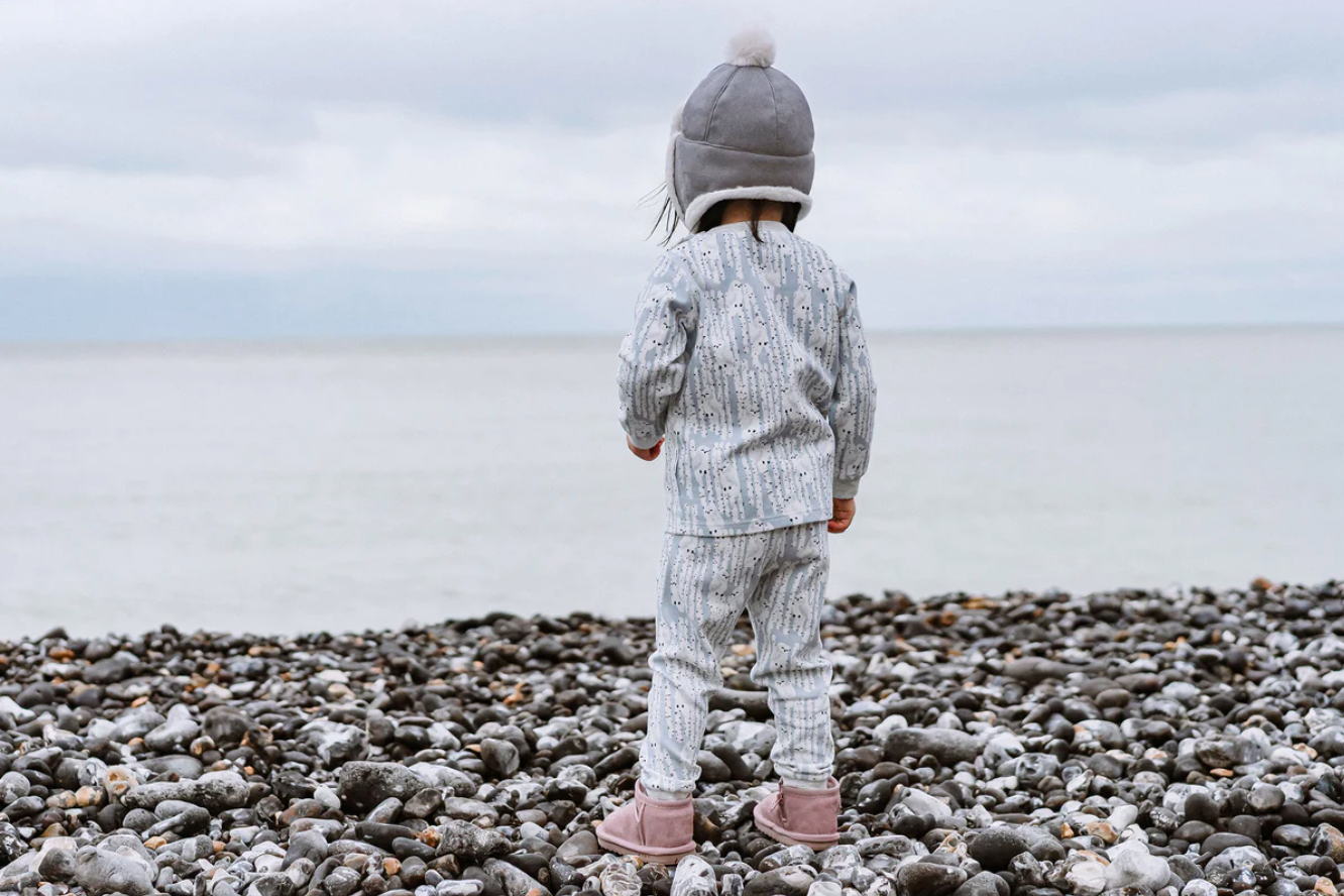 Organic Cotton Two-Piece Long Sleeve PJ Set - Hide N Hoot