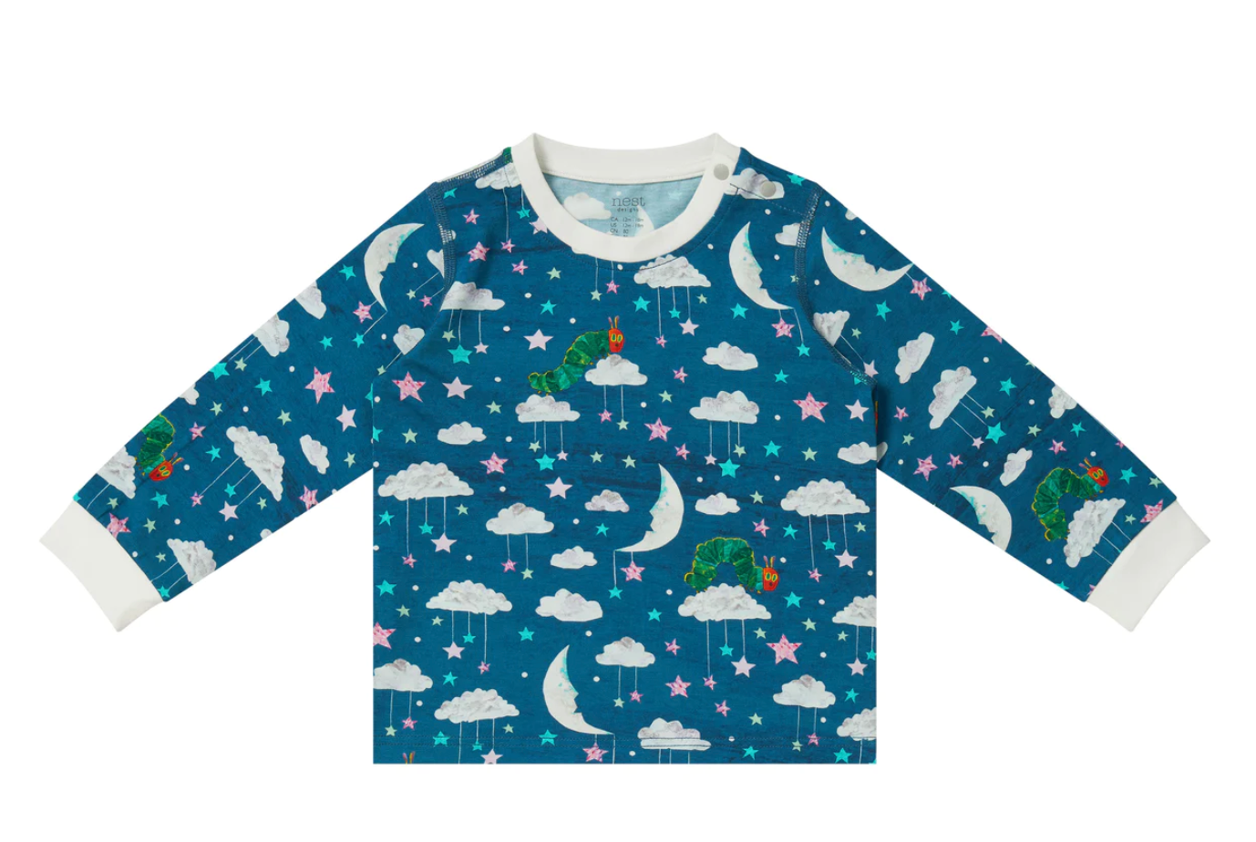 Bamboo Cotton Two-Piece PJ Set - Eric Carle Nighty Night