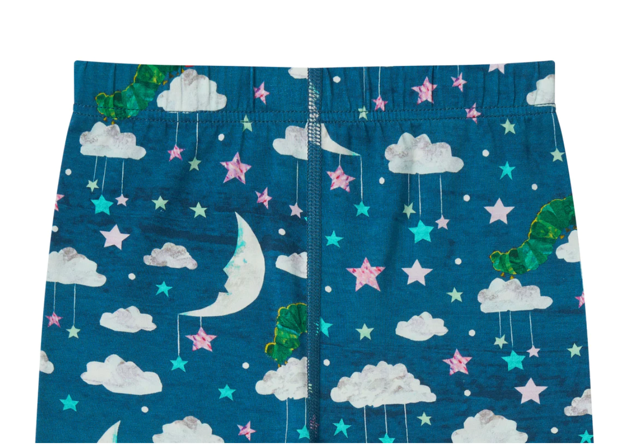 Bamboo Cotton Two-Piece PJ Set - Eric Carle Nighty Night