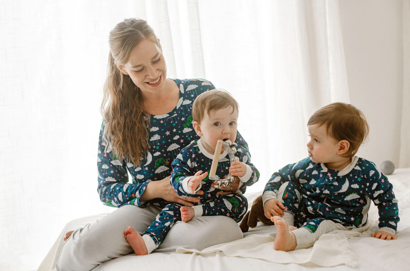 Bamboo Cotton Two-Piece PJ Set - Eric Carle Nighty Night