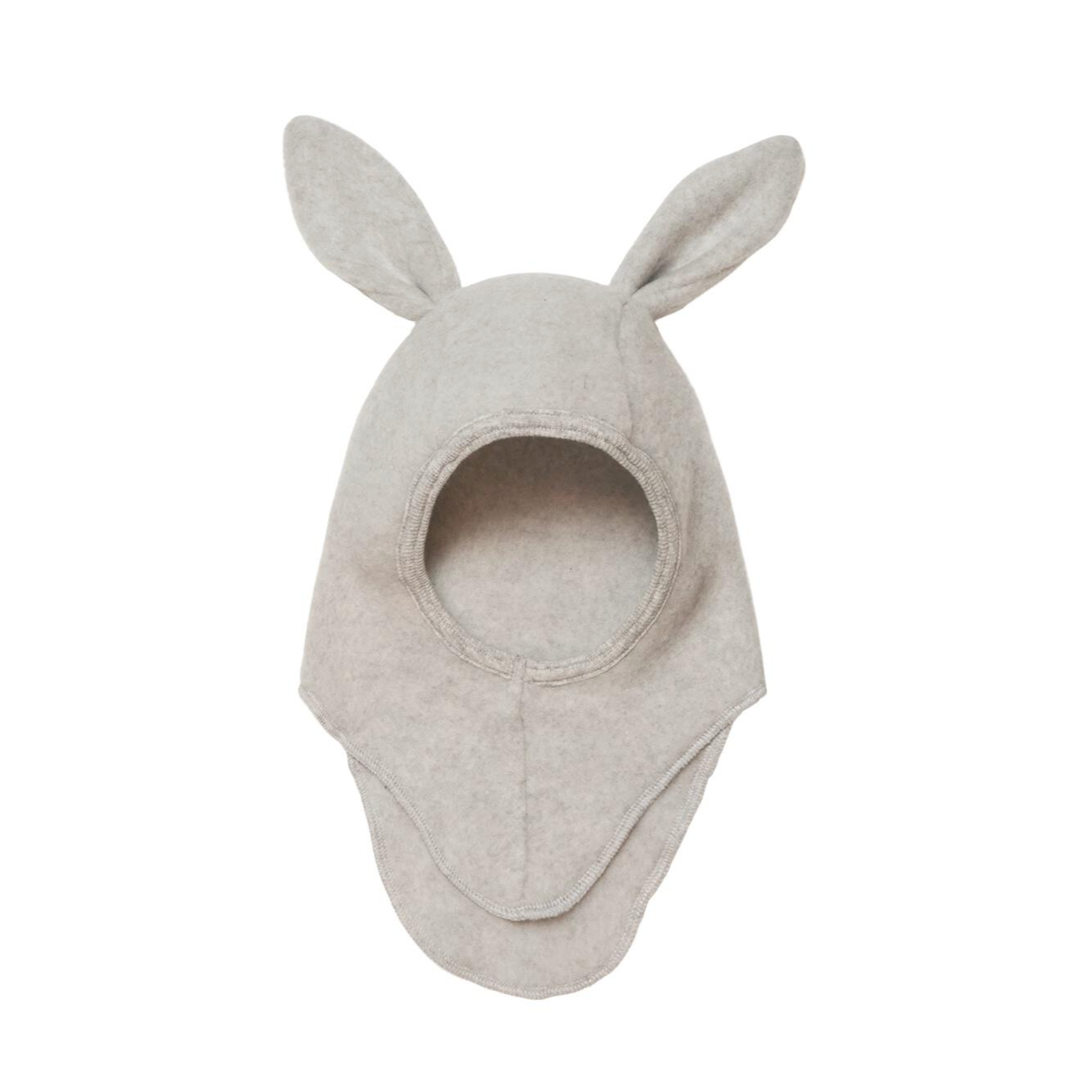 BUNBUN Balaclava in Merino Wool Fleece Light Grey (1-2Y Only)