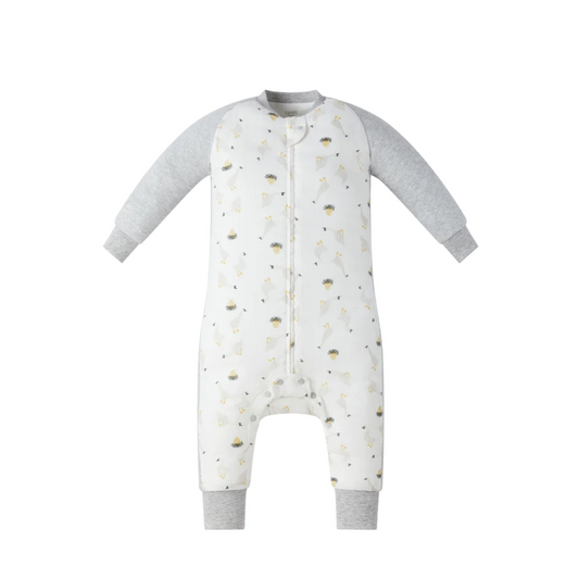 Bamboo Long Sleeve Footed Sleep Bag 1.0 TOG - The Goose & The Golden Egg