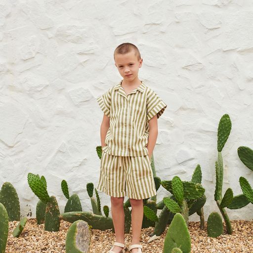 LiiLu Stripes Bermuda Shorts