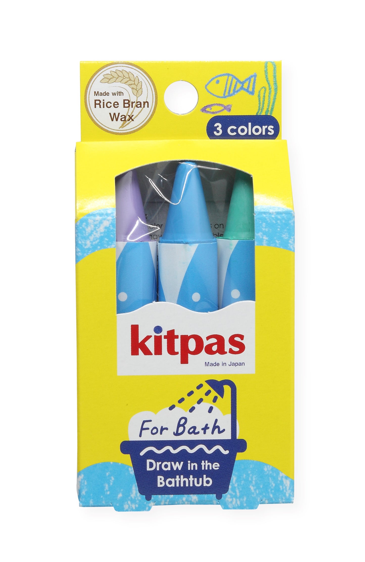 Kitpas Bath Crayons 3 Colors