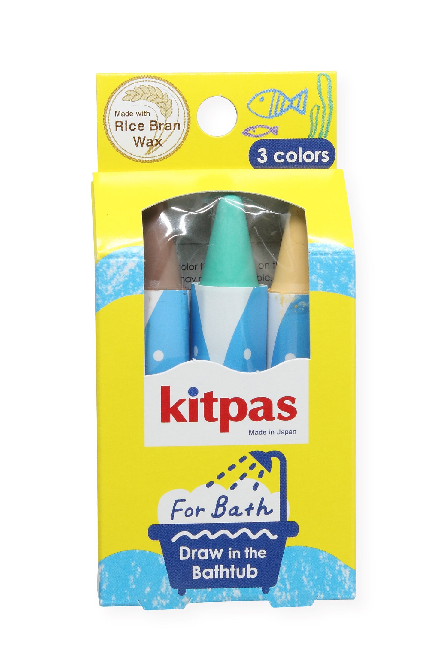 Kitpas Bath Crayons 3 Colors