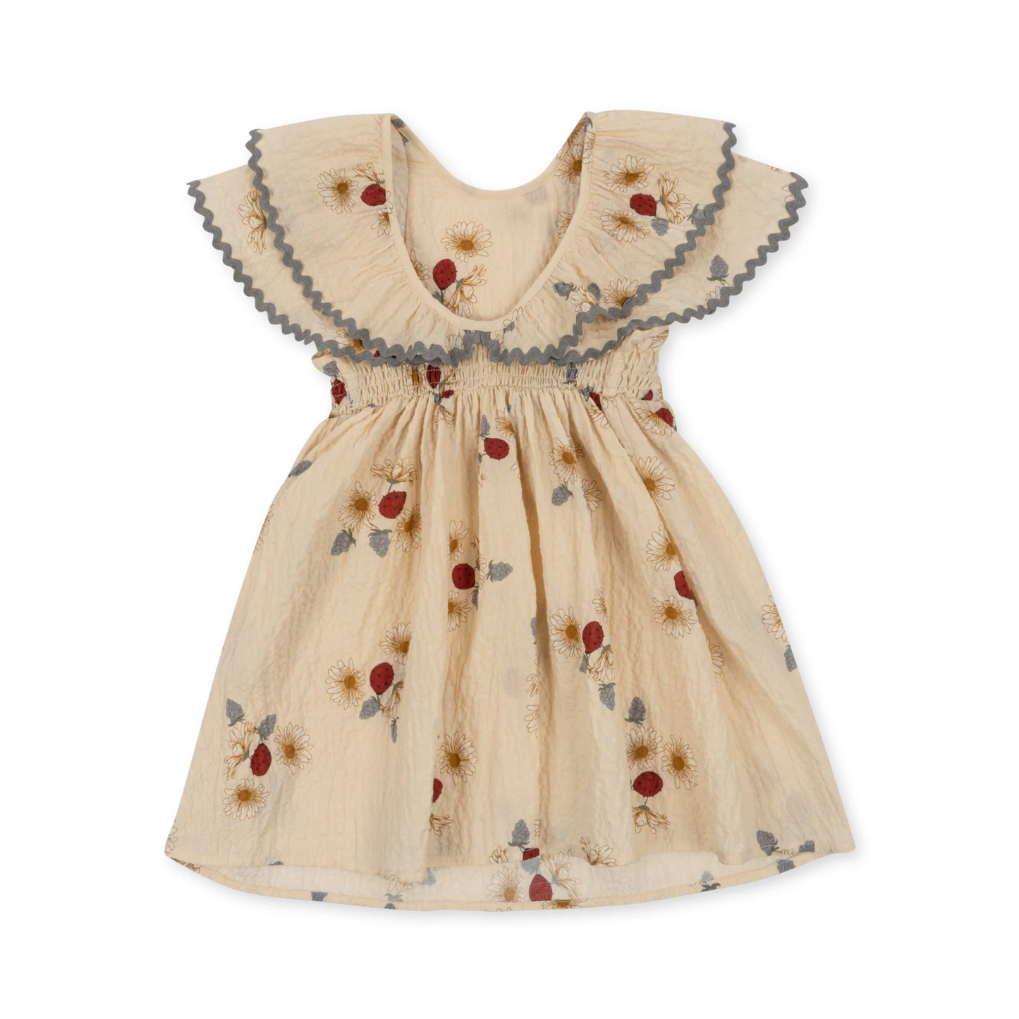 Elin Dress - Ladybug (18M Only)