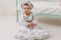 Raglan Long Sleeve Sleep Bag 2.5 TOG (Bamboo) - Meerkats Away!