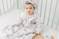 Raglan Long Sleeve Sleep Bag 2.5 TOG (Bamboo) - Meerkats Away!