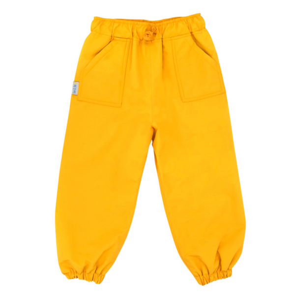Kids Single Layer (Puddle Dry) Rain Pants | Yellow