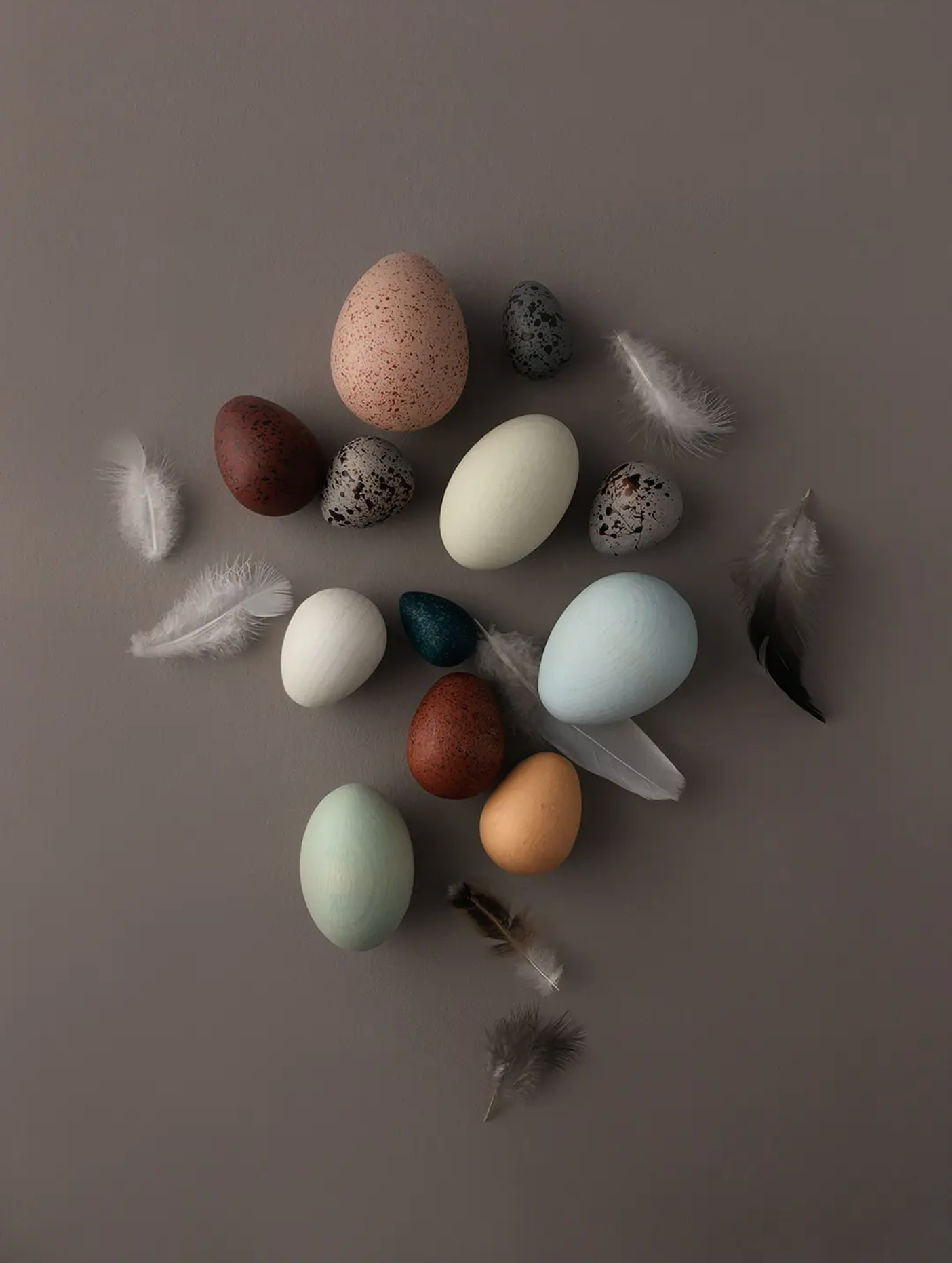 A Dozen Bird Eggs in a Basket