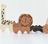 Wee Gallery WOODEN TRAY PUZZLE - SAFARI ANIMALS