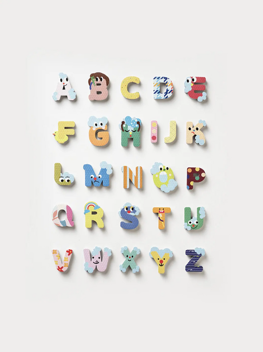 Creative Play Bath Stickers & Poster Set – Alphabet