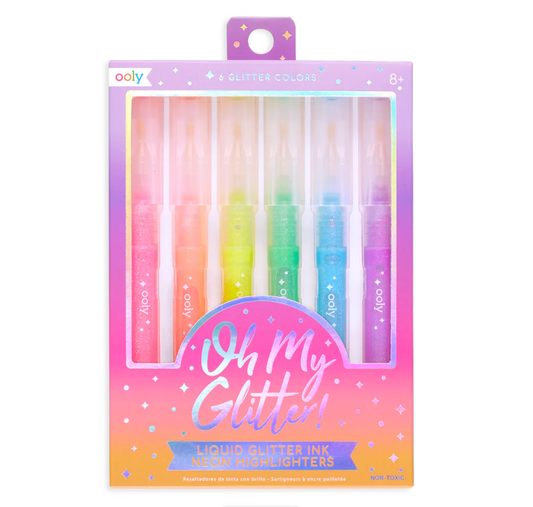 Oh My Glitter! Neon Highlighters