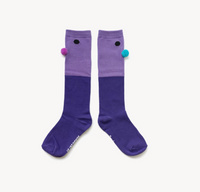 TU Violet High Socks