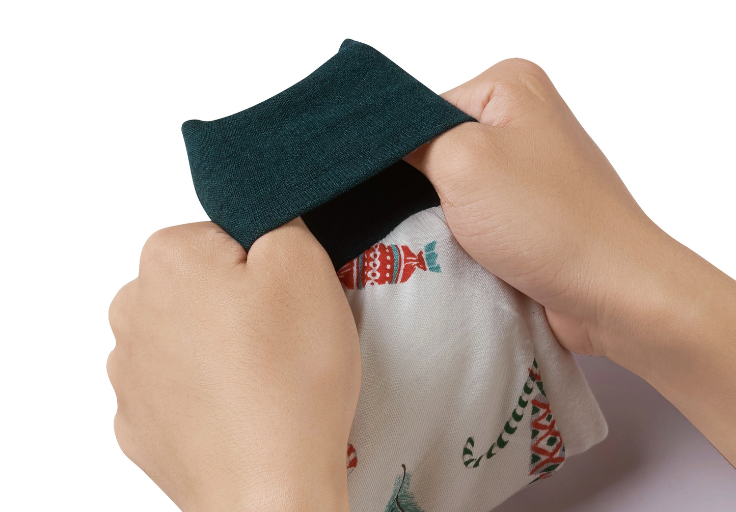 Long Sleeve Footed Sleep Bag 2.5 TOG (Bamboo Jersey) - Christmas Day!