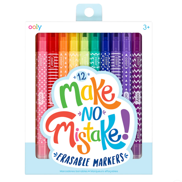Make No Mistake! Erasable Markers - Set of 12