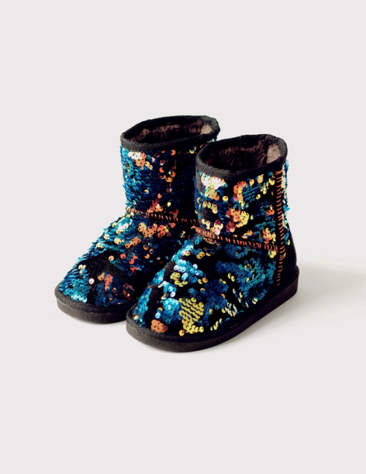 Kids Winter Warm Boots - Starry Sky