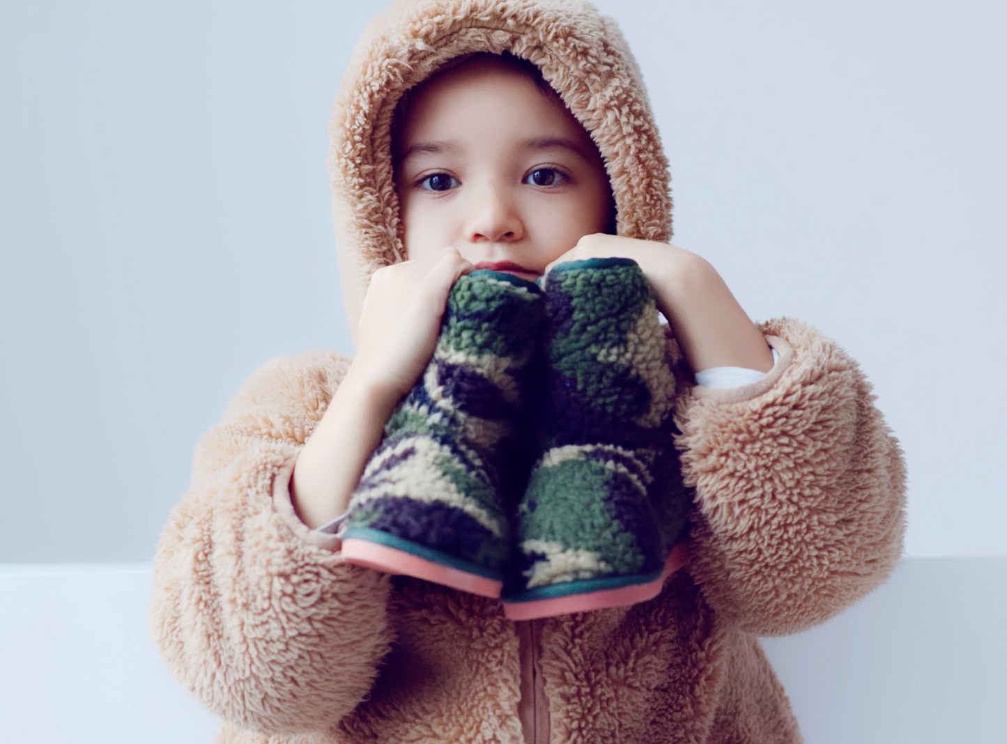 Kids Winter Warm Boots - Eskimo Camouf