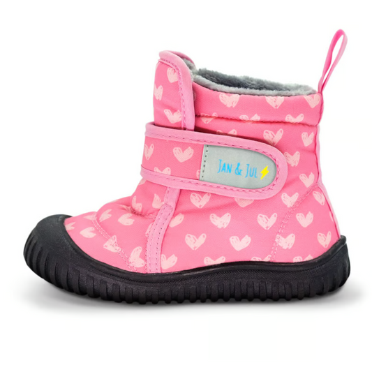 Toasty-Dry Booties Hearts (US 9 Only)