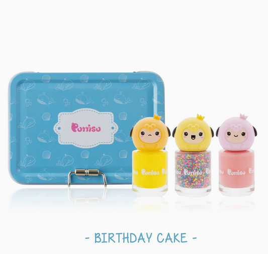 Puttisu 3-Color Nail Art Kit - Birthday Cake