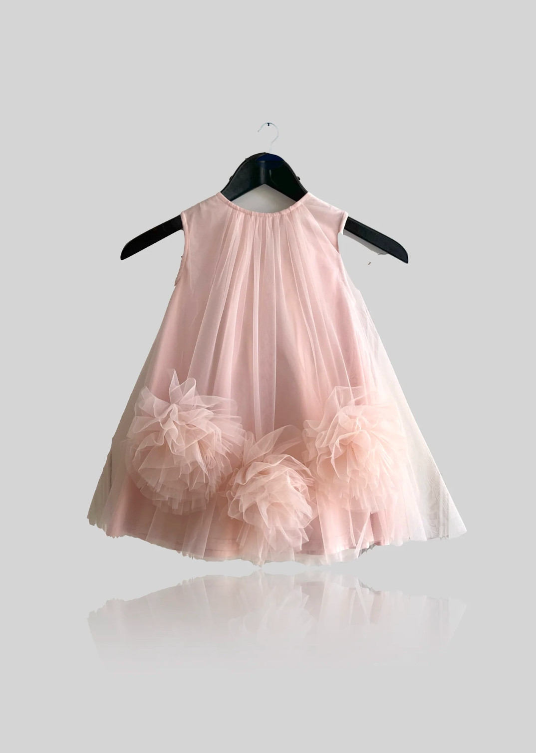 DOLLY by Le Petit Tom ® ROSE TULLE DRESS Dollypink (0-1Y Only)