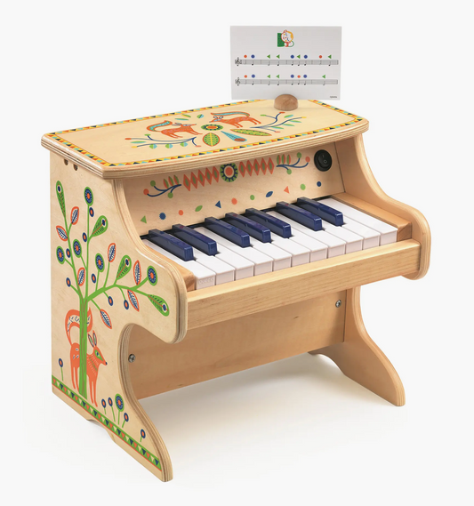 DJECO Animambo 18 Key Electronic Piano Musical Instrument